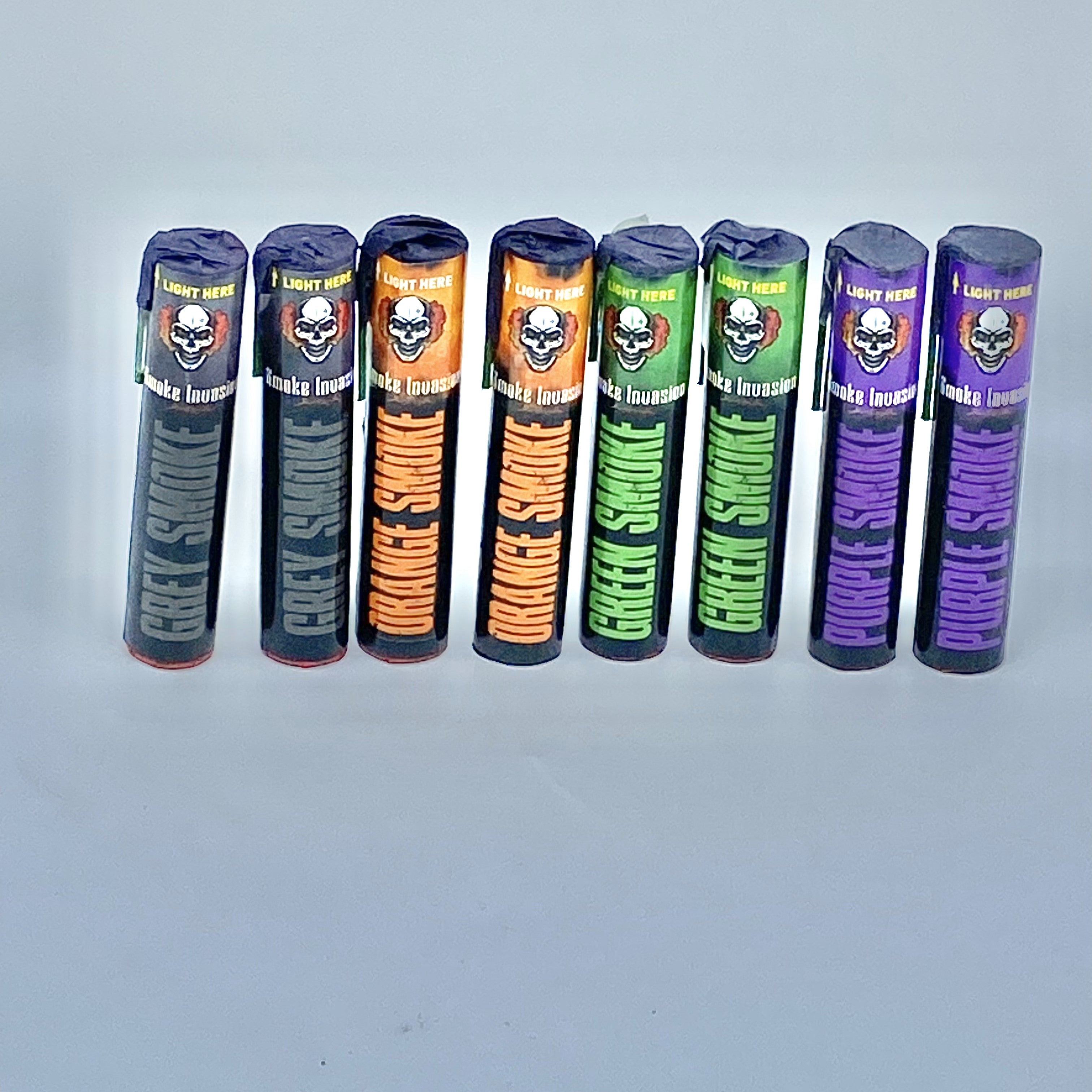 Halloween Smoke Bombs 8 pack Smoke Invasion