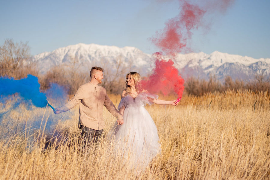 Welcoming Your Little One With A Burst Of Joy: A Guide to Incorporating Pink or Blue Smoke Bombs into Your Gender Reveal Party