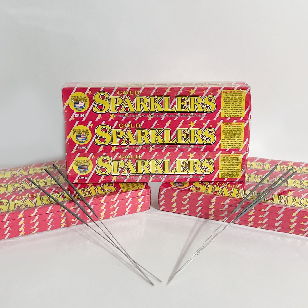 Gold Sparklers-10 inch